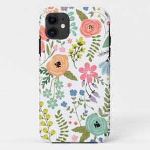 Modernes Blumenzeitalter Case-Mate iPhone Hülle