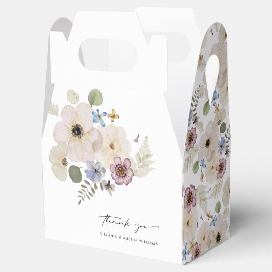 Modernes Blumenzeitalter Geschenkschachtel (Geöffnet)