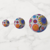 Modernes Blumenzeitalter Konfetti (Vorderseiten)