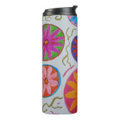 Modernes Blumenzeitalter Thermosbecher (Nach links gedreht)