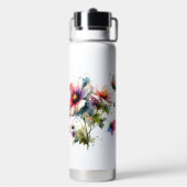 Modernes Blumenzeitalter Trinkflasche (Hinten)