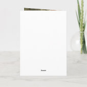 Modernes Blush Paisley Typografy Foto Wedding Dankeskarte (Rückseite)