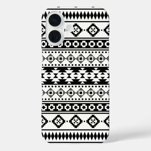 Modernes Bohemisches Aztec-Motiv Case-Mate iPhone Hülle (Rückseite)