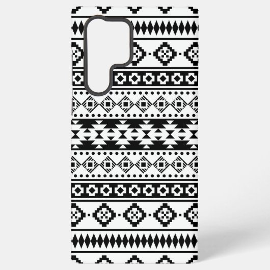Modernes Bohemisches Aztec-Motiv Samsung Galaxy Hülle (Rückseite)