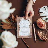 Modernes, Bohemisches Brautparty Einladung