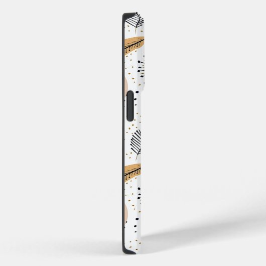 Modernes Boho Abstraktes botanisches Muster Case-Mate iPhone Hülle (Rückseite / Rechts)