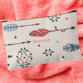 Modernes Boho Arrow-Muster Zubehörtasche