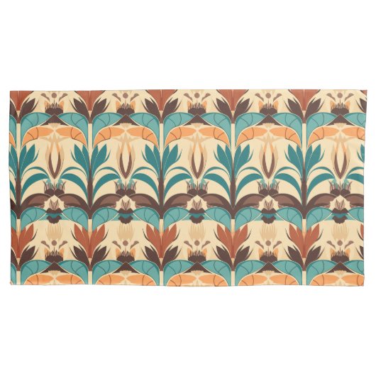 Modernes Boho aus dem Mittelalter Kissenbezug (Vorderseite-Links)