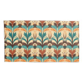 Modernes Boho aus dem Mittelalter Kissenbezug (Rückseite-Rechts)