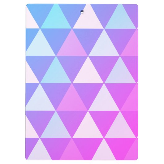 Modernes Boho Chic Geometric Tribal Elephant Klemmbrett (Rückseite)