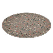 Modernes Boho Chic Wildblume Muster Cutting Board Schneidebrett (Ecke)