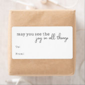 Modernes Boho Joy in allem, was rechteckiges Gesch (Insitu)