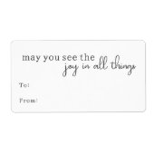 Modernes Boho Joy in allem, was rechteckiges Gesch (Vorne)