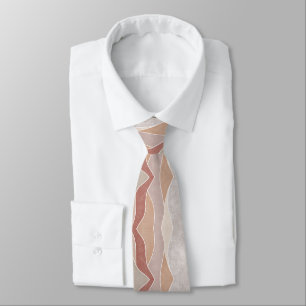 Modernes Boho Muster Krawatte
