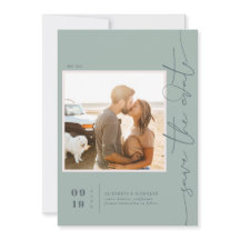 Modernes Boho Ocean Glass | FOTO SAVE THE DATE