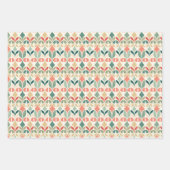 Modernes Boho Pastel Art Geschenkpapier Set (Vorderseite 3)