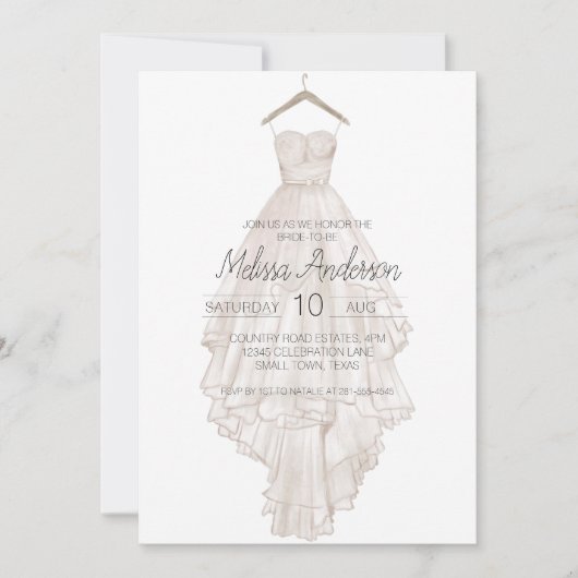 Modernes Boho Pink Elegantes Brautparty (Vorderseite)