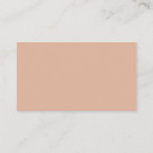 Modernes Boho Rainbow Diaper Raffle Begleitkarte (Rückseite)