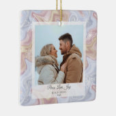 Modernes Boho Square Keramikornament (Rechts)