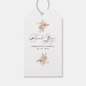 Modernes Boho Whimsikkalligraphie-Skript Geschenkanhänger (Vorderseite)
