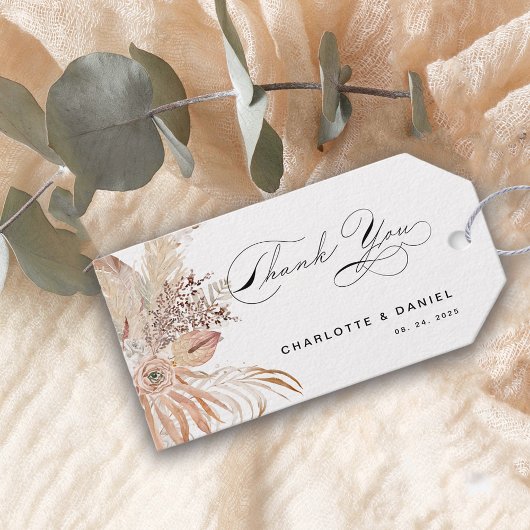 Modernes Boho Whimsikkalligraphie-Skript Geschenkanhänger