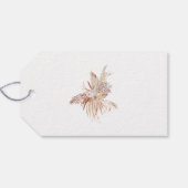 Modernes Boho Whimsikkalligraphie-Skript Geschenkanhänger (Rückseite Horizontal)