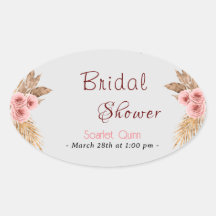 Modernes bohrosafarbenes Rosa Brautparty Nr. 2