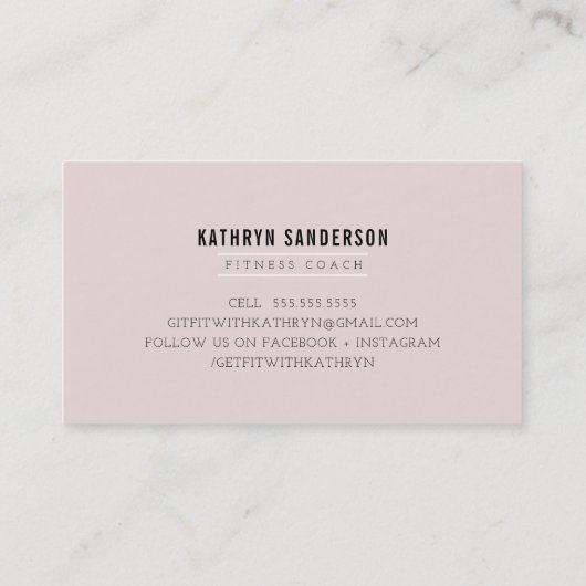 MODERNES BOLD-Streifen goldenes Logo Emblem rot Ro Visitenkarte (Rückseite)