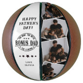 Modernes Bonus Vater Angebot & 4x Foto Basketball (Vertikal)