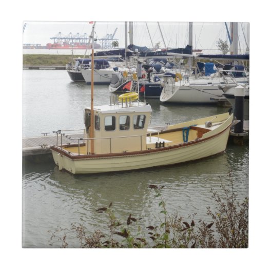 Modernes Boot im traditionellen Stil Fliese (Vorderseite)