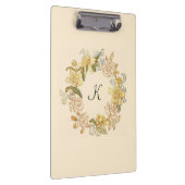 Modernes botanisches Aquarell-Rosa Stilvoll #2 Klemmbrett (Rechts)