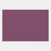 Modernes botanisches Berry-Muster Geschenkpapier Set (Vorderseite 3)