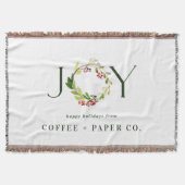 Modernes botanisches, elegantes Geschenk in Aquare Decke (Vorderseite)