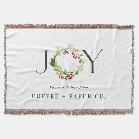 Modernes botanisches, elegantes Geschenk in Aquare Decke (Vorderseite)