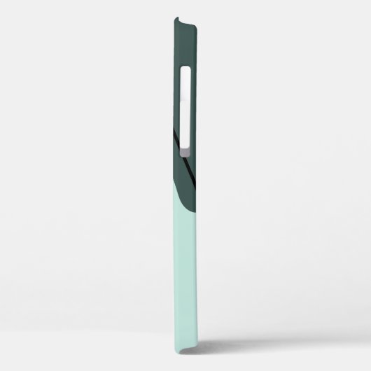 Modernes botanisches iPhone-Case Case-Mate iPhone Hülle (Rückseite / Links)