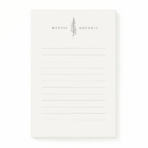 Modernes Botanisches Leaf I Post-it® Notes