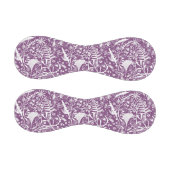 Modernes botanisches Lila Baseball (Paneele)