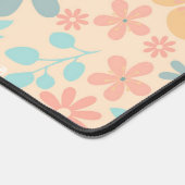 Modernes botanisches nahtloses Muster Niedlich Schreibtischunterlage (Ecke)