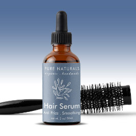 Modernes botanisches neutrales blaues Naturprodukt