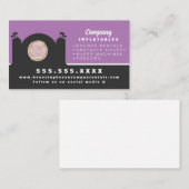 Modernes Bouncy House Party Carnival Rentals Visitenkarte (Vorne/Hinten)