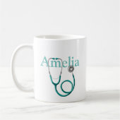 Modernes Brauch New Doctor Birthday-Geschenk Kaffeetasse (Links)