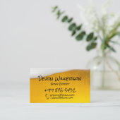 Modernes Brauereigeschäft | Bierlieferant Visitenkarte (Stehend Vorderseite)