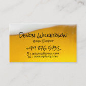 Modernes Brauereigeschäft | Bierlieferant Visitenkarte (Vorderseite)