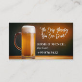 Modernes Brauereigeschäft | Bierlieferant Visitenkarte (Vorderseite)