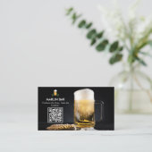 Modernes Brauereigeschäft | Bierlieferant Visitenkarte (Stehend Vorderseite)