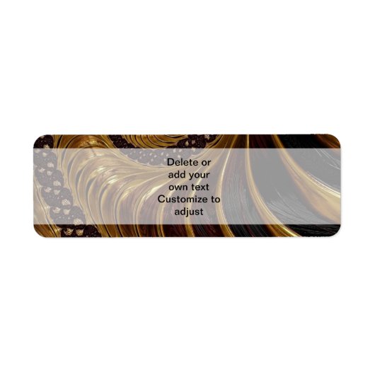 Modernes braunes Fraktal (Vorne)