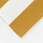 Modernes, braunes, weißgestrichenes Dekorationsmus Fleecedecke (Ecke)