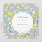 Modernes Brautparty Einladung (Vorne/Hinten)