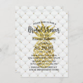 Modernes Brautparty für Ananas Einladung (Vorne/Hinten)