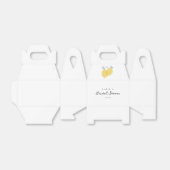 Modernes Brautparty für einfache Pastelle Citrus L Geschenkschachtel (Ungefaltet)